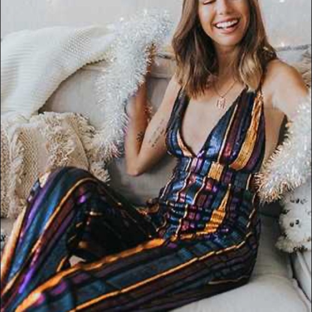 Sequin Jumpsuit